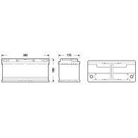 Аккумулятор DETA 1441131272 DK1060 2LV R8 - Изображение 2
