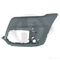Бампер DIEDERICHS D80 PL8 1437365692 1076053