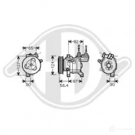 Компрессор кондиционера DIEDERICHS BMWH 687 dck1449 2095097