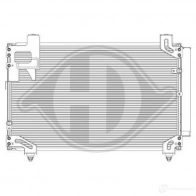 Радиатор кондиционера DIEDERICHS KJS WOWL dcc1813 2093968