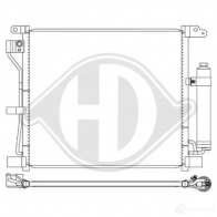 Радиатор кондиционера DIEDERICHS JIG PYHJ dcc1616 2093773
