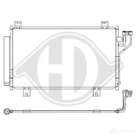 Радиатор кондиционера DIEDERICHS 2093835 dcc1678 2 W0Q7