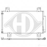 Радиатор кондиционера DIEDERICHS dcc1661 M3JHO Z2 2093818