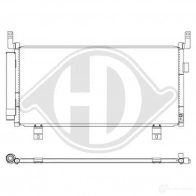 Радиатор кондиционера DIEDERICHS KX79 TRF dcc1783 2093938