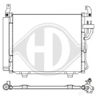 Радиатор кондиционера DIEDERICHS 2094062 OFJ3Q 7 dcc1907