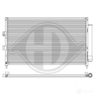 Радиатор кондиционера DIEDERICHS 2093814 097A 5 dcc1657