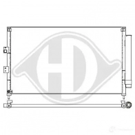 Радиатор кондиционера DIEDERICHS 2 RI6C5 dcc1658 2093815