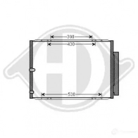 Радиатор кондиционера DIEDERICHS 2093989 G CHBU3B dcc1834