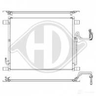 Радиатор кондиционера DIEDERICHS C BW874M dcc1280 2093437