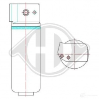 Осушитель кондиционера DIEDERICHS dct1198 QCPG 0IV 2098783