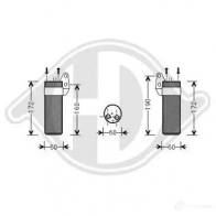 Осушитель кондиционера DIEDERICHS 1XAA ZRG dct1212 2098797