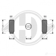 Осушитель кондиционера DIEDERICHS 2098812 dct1227 EY5 Z10