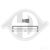 Осушитель кондиционера DIEDERICHS 2098680 dct1095 YRE ND8