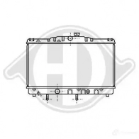 Радиатор охлаждения двигателя DIEDERICHS I19 7H 2097774 dcm3143