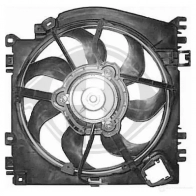 Радиатор охлаждения двигателя DIEDERICHS 2082684 EJNNKH F 8101805