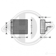 Испаритель кондиционера DIEDERICHS N 98SV2D dcv1046 2098938
