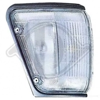 Противотуманная фара, противотуманка птф DIEDERICHS Nissan Navara (D40) 2 Пикап 2.5 dCi 4WD 144 л.с. 2008 – 2025 6084089 B H1EZ