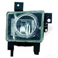 Противотуманная фара, противотуманка птф DIEDERICHS S6G 3W Opel Vectra (C) 3 Универсал 3.0 V6 CDTI (F35) 184 л.с. 2005 – 2008 1825289