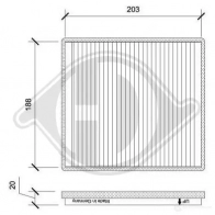 Порог DIEDERICHS RHO A6 2087435 9444022