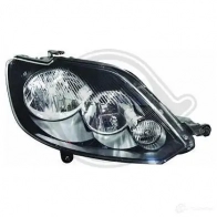 Фара DIEDERICHS Volkswagen Golf Plus (5M1, 521) 1 Хэтчбек 1.4 16V 75 л.с. 2005 – 2006 2215680 F36NU 9