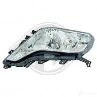 Фара DIEDERICHS 6676880 MC ER0 Toyota Land Cruiser Prado (J150) 4 Внедорожник 4.0 V6 Dual VVTi (GRJ150) 279 л.с. 2009 – 2025