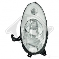 Фара DIEDERICHS Nissan March (K12) 3 Хэтчбек 1.2 16V 65 л.с. 2003 – 2010 6024083 4Q N6D