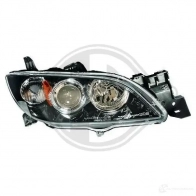 Фара DIEDERICHS Q9P CS 5618081 Mazda 3 (BK) 1 Седан 1.6 DI Turbo 109 л.с. 2004 – 2009