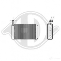 Радиатор печки, теплообменник DIEDERICHS M IAJO dcm1239 2095871