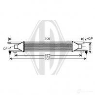 Интеркулер DIEDERICHS dca1097 VSFY1U M 1221974935