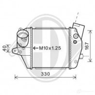 Интеркулер DIEDERICHS 2093134 C5DU3 2 dca1070
