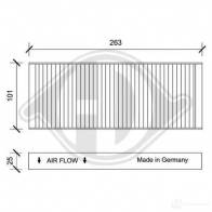 Салонный фильтр DIEDERICHS dci0160 M R94I 2094366