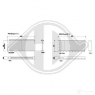Салонный фильтр DIEDERICHS dci0810s 2094462 1V8U TK