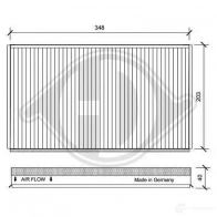 Салонный фильтр DIEDERICHS dci0122 S2CH N 2094336