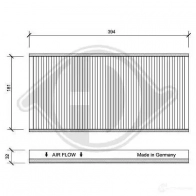 Салонный фильтр DIEDERICHS M WCQJW2 2094339 dci0125