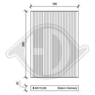 Салонный фильтр DIEDERICHS dci0153 NLJI YP 2094361