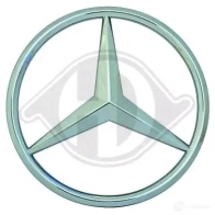 Эмблема радиатора DIEDERICHS ORW KH 1672047 Mercedes C-Class (S204) 3 Универсал 3.0 C 350 CDI (2025) 231 л.с. 2009 – 2014