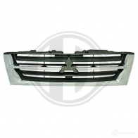 Решетка радиатора DIEDERICHS Mitsubishi Pajero 3 (V6, V7) Внедорожник 2д 3.5 V6 GDI (V65W. V75W) 203 л.с. 2000 – 2006 BRE WX 5844840