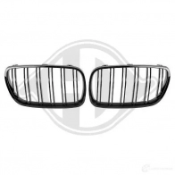 Решетка радиатора DIEDERICHS 1275540 Bmw X3 (E83) 1 Кроссовер 2.0 d 177 л.с. 2007 – 2009 68QVU E1