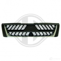 Решетка радиатора DIEDERICHS 5844940 Mitsubishi Pajero 3 (V6, V7) Внедорожник 2д 3.5 V6 GDI (V65W. V75W) 203 л.с. 2000 – 2006 ZZ 82W9