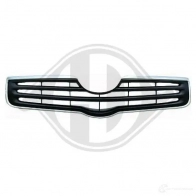 Решетка радиатора DIEDERICHS 6624140 Toyota Avensis (T250) 2 Седан 2.2 TD 101 л.с. 2005 – 2008 V 75XMH