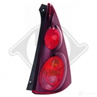 Задний фонарь DIEDERICHS Peugeot 107 1 (PN, PM) 2005 – 2014 4211190 FVA23L I