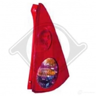 Задний фонарь DIEDERICHS 4211091 Peugeot 107 1 (PN, PM) 2005 – 2014 PA 1UY