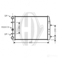 Амортизатор DIEDERICHS 9970332l 2088310 8DI3XY Z