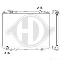 Амортизатор DIEDERICHS OEG 1SHQ 9970582r 2088503