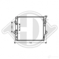 Амортизатор DIEDERICHS 7FJ 7Y 2088134 9970162