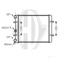 Амортизатор DIEDERICHS 9970230r 2088208 1A5T RBS