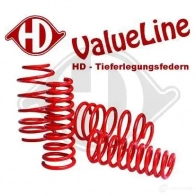 Комплект пружин подвески DIEDERICHS 99963146 0 TISW Mitsubishi Galant 8 (EA) 1996 – 2003