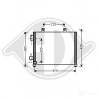 Амортизатор багажника, упор задней двери DIEDERICHS H3 C64G3 9181401 Opel Corsa (D) 4 Хэтчбек 1.7 CDTI (L08. L68) 130 л.с. 2009 – 2014