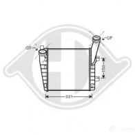 Амортизатор багажника, упор задней двери DIEDERICHS 5B DRDQ Ford C-Max 1 (CB3, DM2) Минивэн 2.0 Duratorq TDCi 110 л.с. 2008 – 2010 9146500