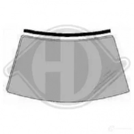 Молдинг лобового стекла, накладка DIEDERICHS 1424290855 8450545 QJ106 PG